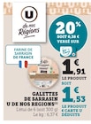 Galettes de sarrasin - U de nos Régions dans le catalogue Super U