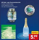 Aktuelles LED Sekt- oder Feuerwerksleuchte Angebot bei Netto Marken-Discount in Rostock ab 5,99 €