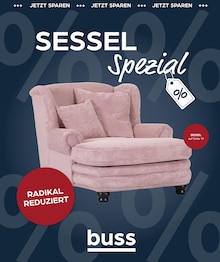 Aktueller buss Prospekt "SESSEL Spezial" Seite 1 von 12 Seiten