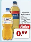 Christinen Multivitamin oder Summit Energy Drink von Christinen für 0,99 € bei famila Nordwest im Angebot Christinen Multivitamin oder Summit Energy Drink von Christinen im aktuellen famila Nordwest Prospekt