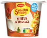 5 Minuten Terrine Nudeln in Rahmsauce oder Magic Asia Noodle Cup Chicken Angebote von Maggi bei REWE Suhl für 0,99 €