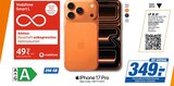 iPhone 17 Pro im Angebot bei expert in Regensburg iPhone 17 Pro Angebote von Apple bei expert Regensburg für 349,00 €