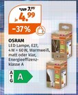 LED Lampe von OSRAM im aktuellen Müller Prospekt für 4,99 €