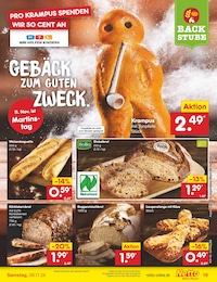 Weissbrot im Netto Marken-Discount Prospekt "Aktuelle Angebote" auf Seite 19