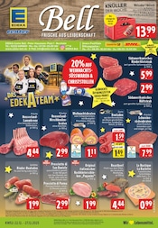 Aktueller EDEKA Prospekt mit Rinderfilet, "Aktuelle Angebote", Seite 1