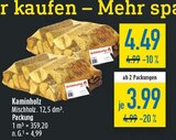 Kaminholz Angebote bei diska Hof für 3,99 €