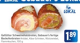 Gefüllter Schweinehalsbraten Angebote von Gebauer's bei E center Göppingen für 1,89 €