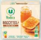 Biscottes U Bio - U BIO en promo chez Super U Biscottes U Bio - U BIO dans le catalogue Super U