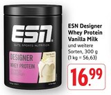 Designer Whey Protein Vanilla Milk Angebote von ESN bei EDEKA Koblenz für 16,99 €
