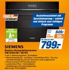 Einbau-Kompaktbackofen CB734G1B1 iQ700 im Angebot bei expert in Hattingen Einbau-Kompaktbackofen CB734G1B1 iQ700 Angebote von Siemens bei expert Hattingen für 799,00 €