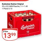 Budvar Original Angebote von Budweiser bei GLOBUS Jena für 13,99 €