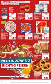 Wurst im Kaufland Prospekt in Wiesbaden Aktueller Kaufland Prospekt mit Wurst, "Aktuelle Angebote", Seite 12