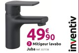 Mitigeur lavabo Juba - inventiv en promo chez Mr. Bricolage Saint-Dizier à 49,90 €