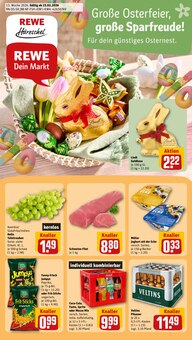 Schweinefleisch im REWE Prospekt "Dein Markt" mit 35 Seiten (Leipzig)