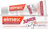 Zahnpasta Junior Kariesschutz Professional von elmex für 4,95 € bei dm-drogerie markt im Angebot Zahnpasta Junior Kariesschutz Professional von elmex im aktuellen dm-drogerie markt Prospekt