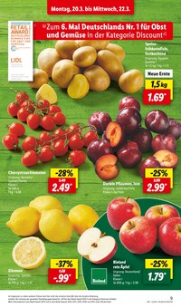 Heimwerken Angebot im Lidl Prospekt, gültig von 20.03.2023 bis 25.03.2023 Heimwerken Angebot im aktuellen Lidl Prospekt auf Seite 9