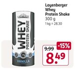 Whey Protein Shake von Layenberger im aktuellen Rossmann Prospekt für 8,49 €