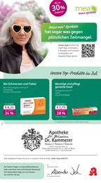 Apotheke Prospekt von mea - meine apotheke in Häusern Aktueller mea - meine apotheke Apotheken Prospekt für Häusern: Unsere Juli-Angebote mit 4} Seiten, 01.07.2025 - 31.07.2025
