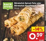 Börekstick Spinat-Feta im Angebot bei Netto Marken-Discount in Kiel Börekstick Spinat-Feta Angebote von Backstube bei Netto Marken-Discount Kiel für 0,59 €