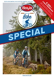 Hervis Sports Prospekt "Bike SPECIAL" für Amberg, 16 Seiten, 18.03.2023 - 30.04.2023