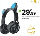 Casque lumineux bluetooth à 29,99 € dans le catalogue JouéClub