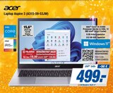 Laptop Aspire 3 (A315-59-53JW) bei expert im Detmold Prospekt für 499,00 €