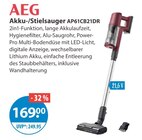 Akku-/Stielsauger AP61CB21DR von AEG im aktuellen V-Markt Prospekt für 169,00 €
