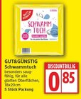 Schwammtuch von GUT&GÜNSTIG im aktuellen EDEKA Prospekt