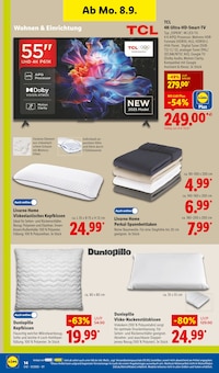 Fernseher im aktuellen Lidl Prospekt (Greifswald) Fernseher im Lidl Prospekt "LIDL LOHNT SICH" mit 67 Seiten (Greifswald)