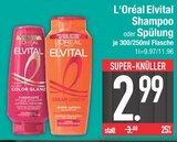Shampoo im EDEKA Prospekt Shampoo von L'Oréal Elvital im aktuellen EDEKA Prospekt für 2,99 €