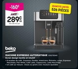 Machine Expresso Automatique - Beko en promo chez Pulsat Machine Expresso Automatique - Beko dans le catalogue Pulsat