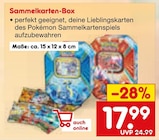 Sammelkarten-Box im Angebot bei Netto Marken-Discount in Freiburg Sammelkarten-Box Angebote bei Netto Marken-Discount Freiburg für 17,99 €