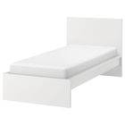 Bettgestell hoch weiß/Leirsund von MALM im aktuellen IKEA Prospekt