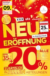 XXXLutz Möbelhäuser Prospekt: "NEUERÖFFNUNG in Halstenbek", 8 Seiten, 28.02.2025 - 15.03.2025