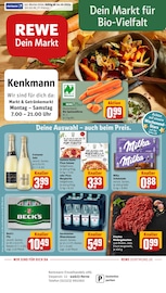 Aktueller REWE Prospekt mit Fast Food, "Dein Markt", Seite 1