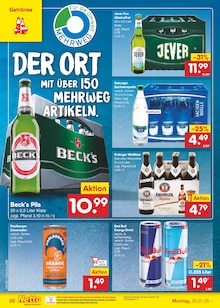 Wasser im Netto Marken-Discount Prospekt "Aktuelle Angebote" mit 59 Seiten (Leipzig)