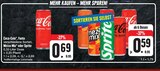 Aktuelles Coca-Cola*, Fanta Mezzo Mix* oder Sprite Angebot bei E center in Suhl ab 0,59 €