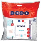 Oreiller "Activ'Air" - DODO - Carrefour Market à Le Havre Oreiller "Activ'Air" - DODO en promo chez Carrefour Market Le Havre à 11,99 €