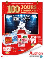 Catalogue Auchan "100 jours étonnants avant 2020", 64 pages, à Saint-Laurent-du-Var, 16/10/2019 - 22/10/2019 Prospectus Auchan "100 jours étonnants avant 2020", 64 pages, à Saint-Laurent-du-Var, 16/10/2019 - 22/10/2019