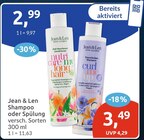 Shampoo im Angebot bei budni in Pinneberg Shampoo Angebote von Jean & Len bei budni Pinneberg für 2,99 €