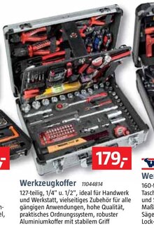 Werkzeugkoffer bei BAUHAUS in Oberhausen Werkzeugkoffer im Angebot bei BAUHAUS Oberhausen für 179,00 €