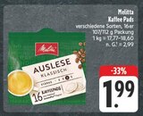 Aktuelle Melitta Angebote bei EDEKA in Nürnberg Aktuelles Kaffee Pads Angebot bei EDEKA in Nürnberg ab 1,99 €