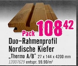 Duo-Rahmenprofil Nordische Kiefer im Angebot bei Hornbach in Berlin Duo-Rahmenprofil Nordische Kiefer Angebote bei Hornbach Berlin für 108,42 €