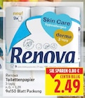 Toilettenpapier von Renova im aktuellen E center Prospekt