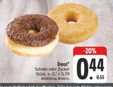 Donut Schoko im Angebot bei EDEKA in Hof Donut Schoko Angebote bei EDEKA Hof für 0,44 €
