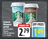 Skinny Latte Angebote von Starbucks bei EDEKA Freital für 1,49 €