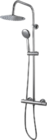 Colonne de douche avec mitigeur thermostatique Dervenn chromé - EUROSANIT - Tout Faire à Reims Colonne de douche avec mitigeur thermostatique Dervenn chromé - EUROSANIT en promo chez Tout Faire Reims à 129,00 €