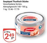 Thunfisch Stücke im Angebot bei GLOBUS in Rodgau Thunfisch Stücke Angebote von Saupiquet bei GLOBUS Rodgau für 2,49 €