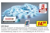 LED-Band von toom im aktuellen toom Baumarkt Prospekt für 14,99 €