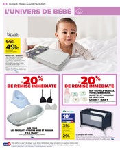 Promos Matelas Bébé dans le catalogue "Carrefour" de Carrefour à la page 50